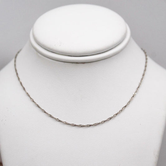 Zaira Silver 50cm Necklace