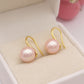 Yadira Pink Pearl Earrings