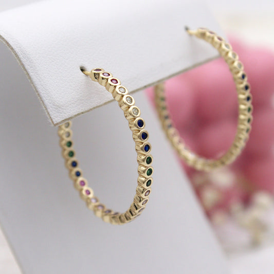 Claudina Hoop Earrings