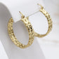 Ruth Hoop Earrings