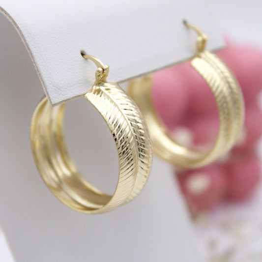 Zaniah Hoop Earrings