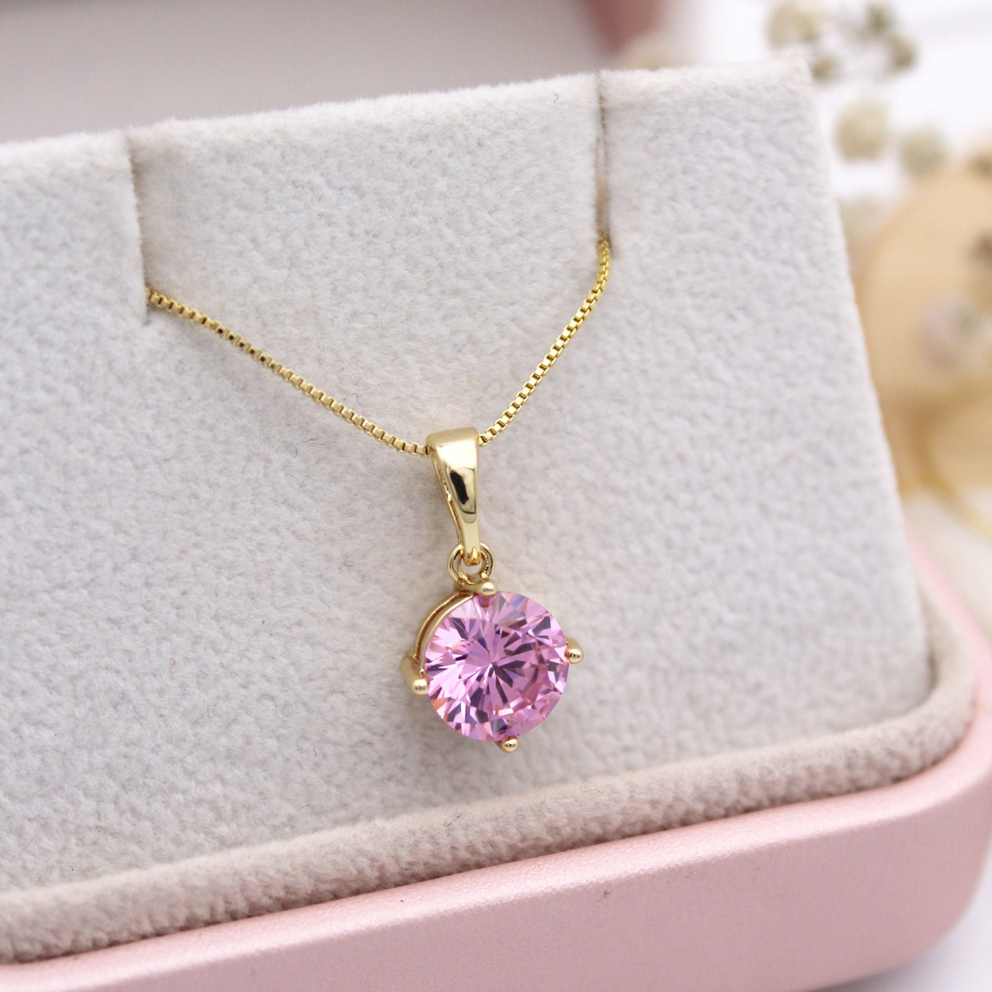 Cristal Pink Necklace