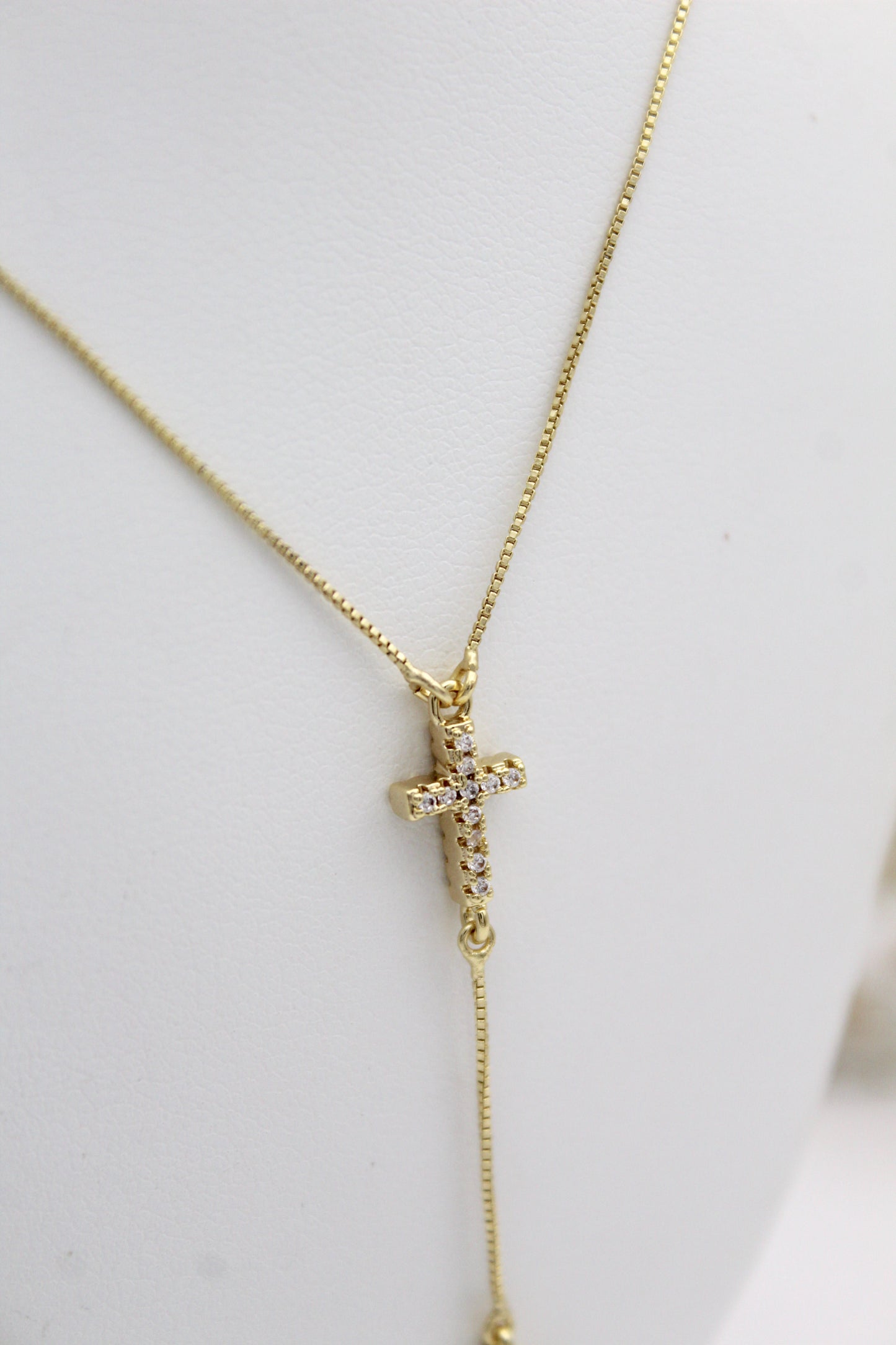 Inmaculada Cross Necklace