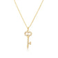 Jiannet Gold Key Necklace