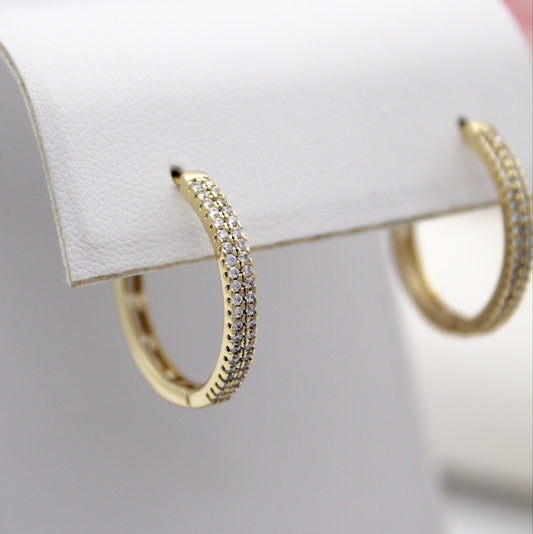 Jayla Hoop Earrings