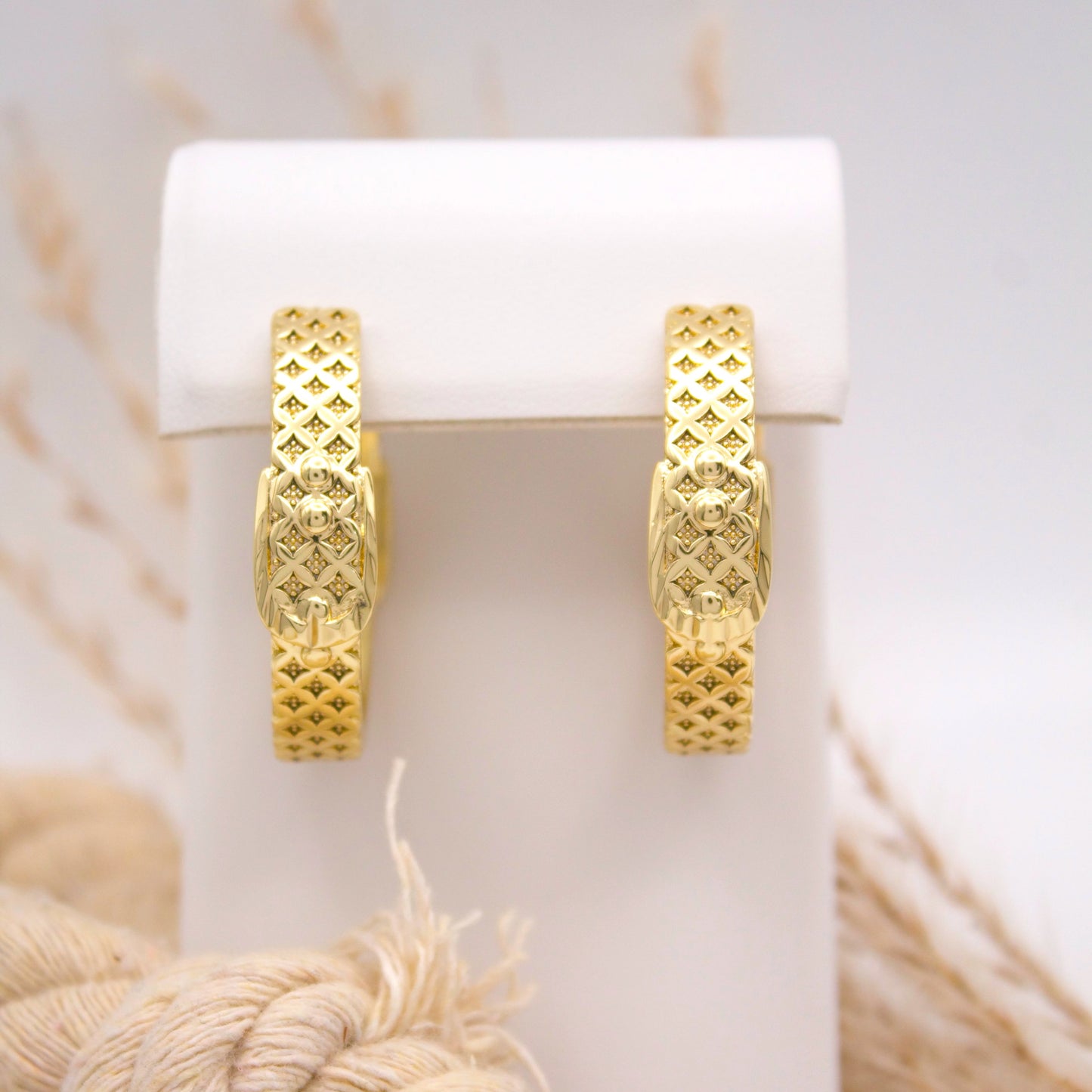 Saskia Hoop Earrings
