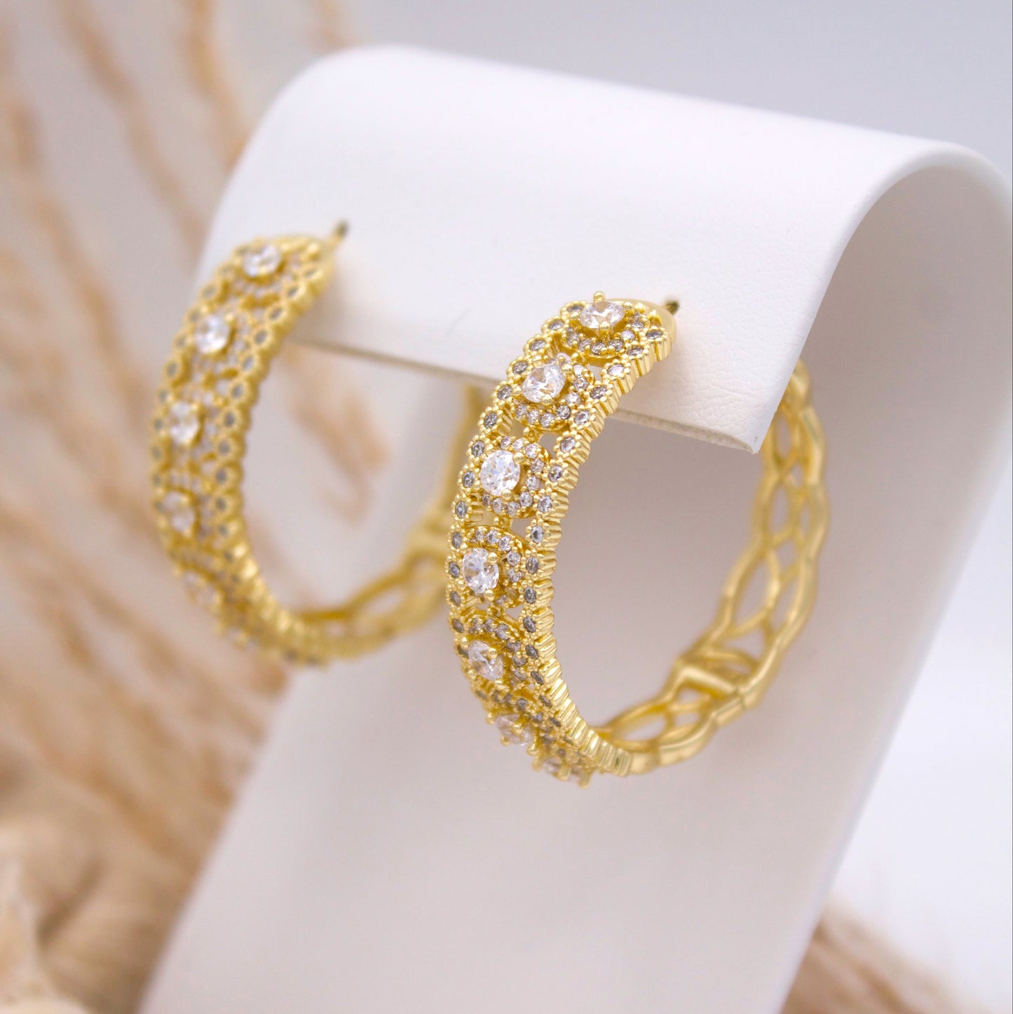 Stella Hoop Earrings