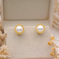 Willa Pearl Huggie Earrings