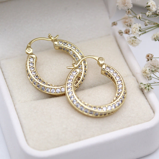 Enriqueta Hoop Earrings