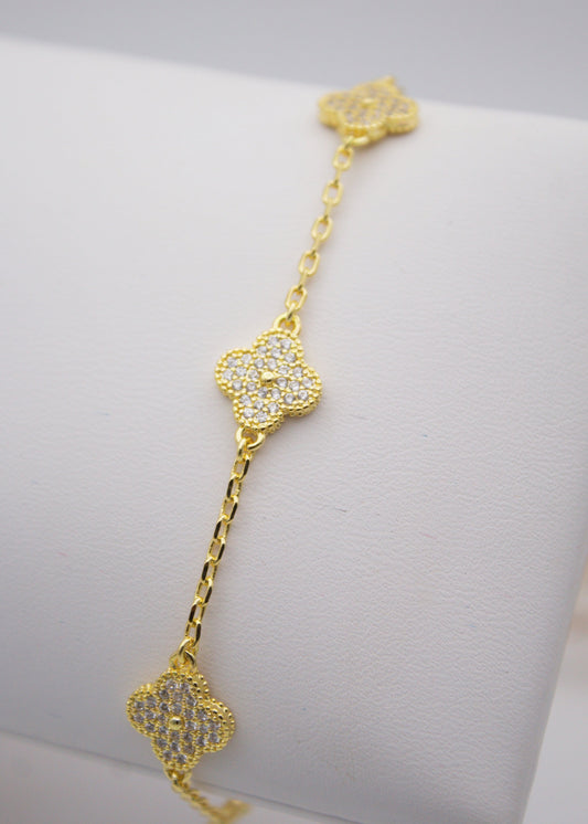 Arpel Clover Gold Bracelet