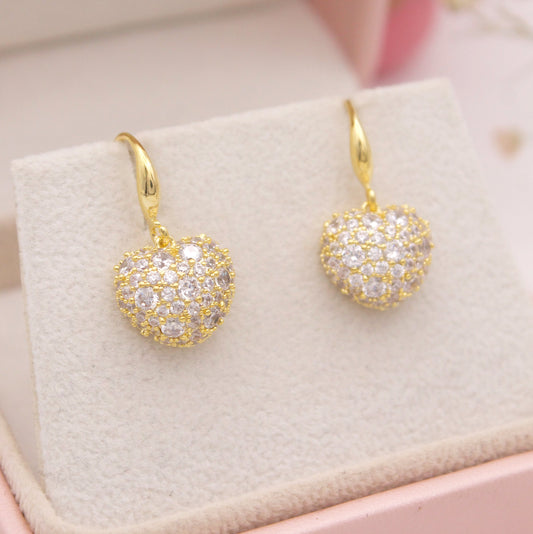 Jasmin Heart Earrings