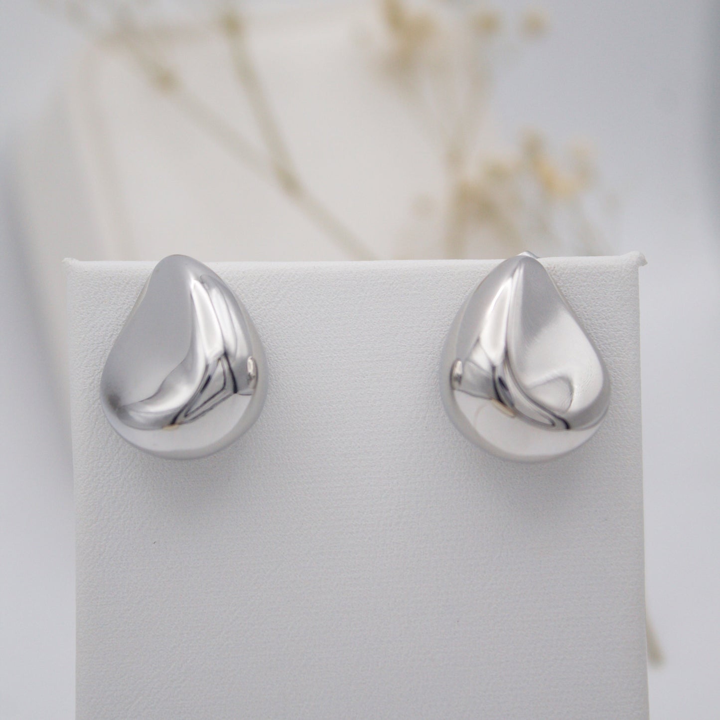 Albany Silver Stud Earrings