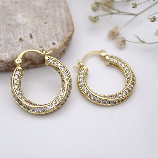 Enriqueta Hoop Earrings