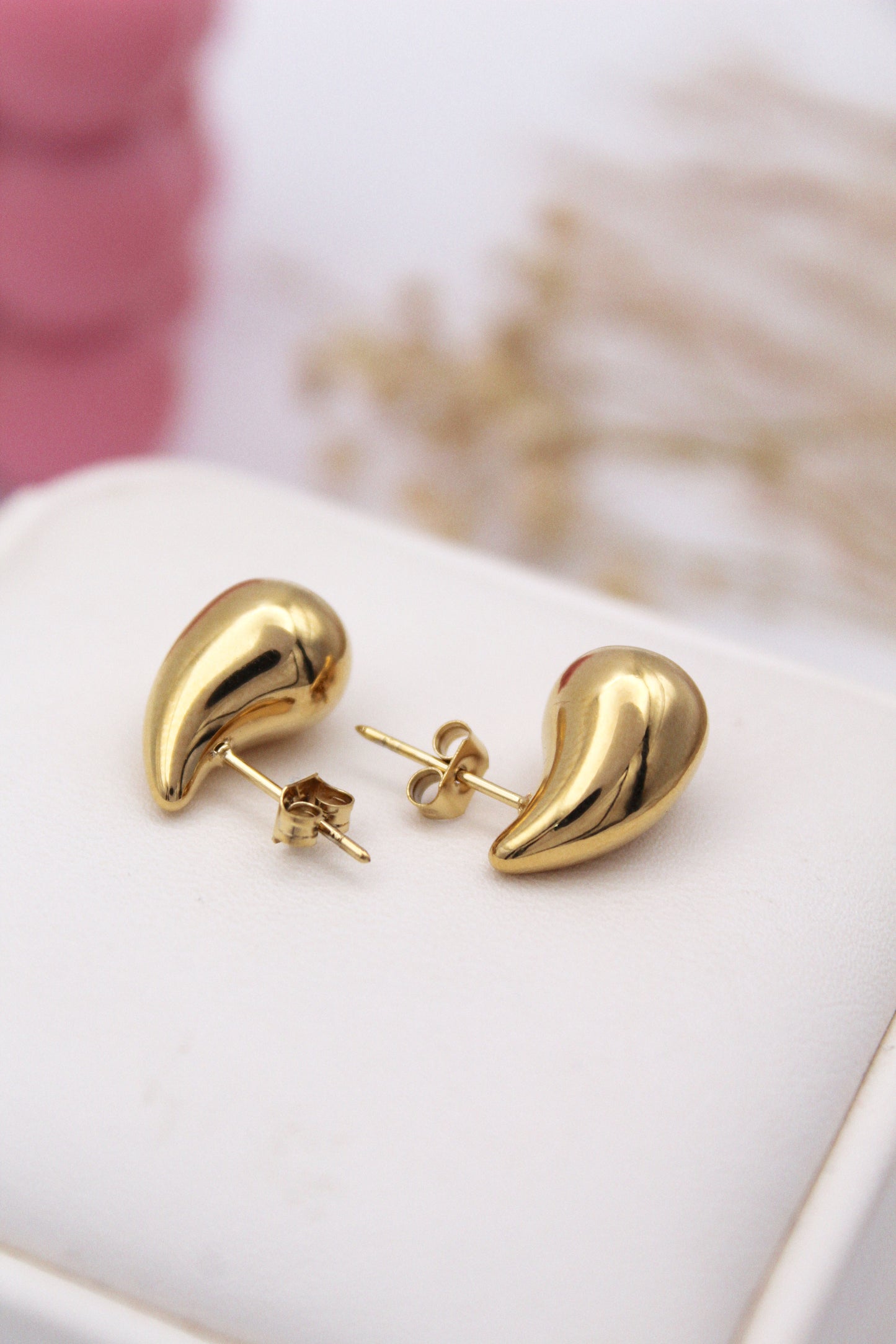 Saveria Gold Drop Earrings