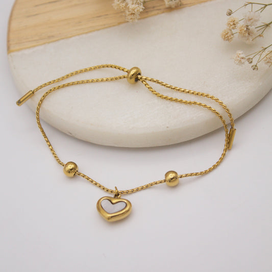 Sahar Heart Bracelet