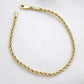 May Gold Rope Bracelet