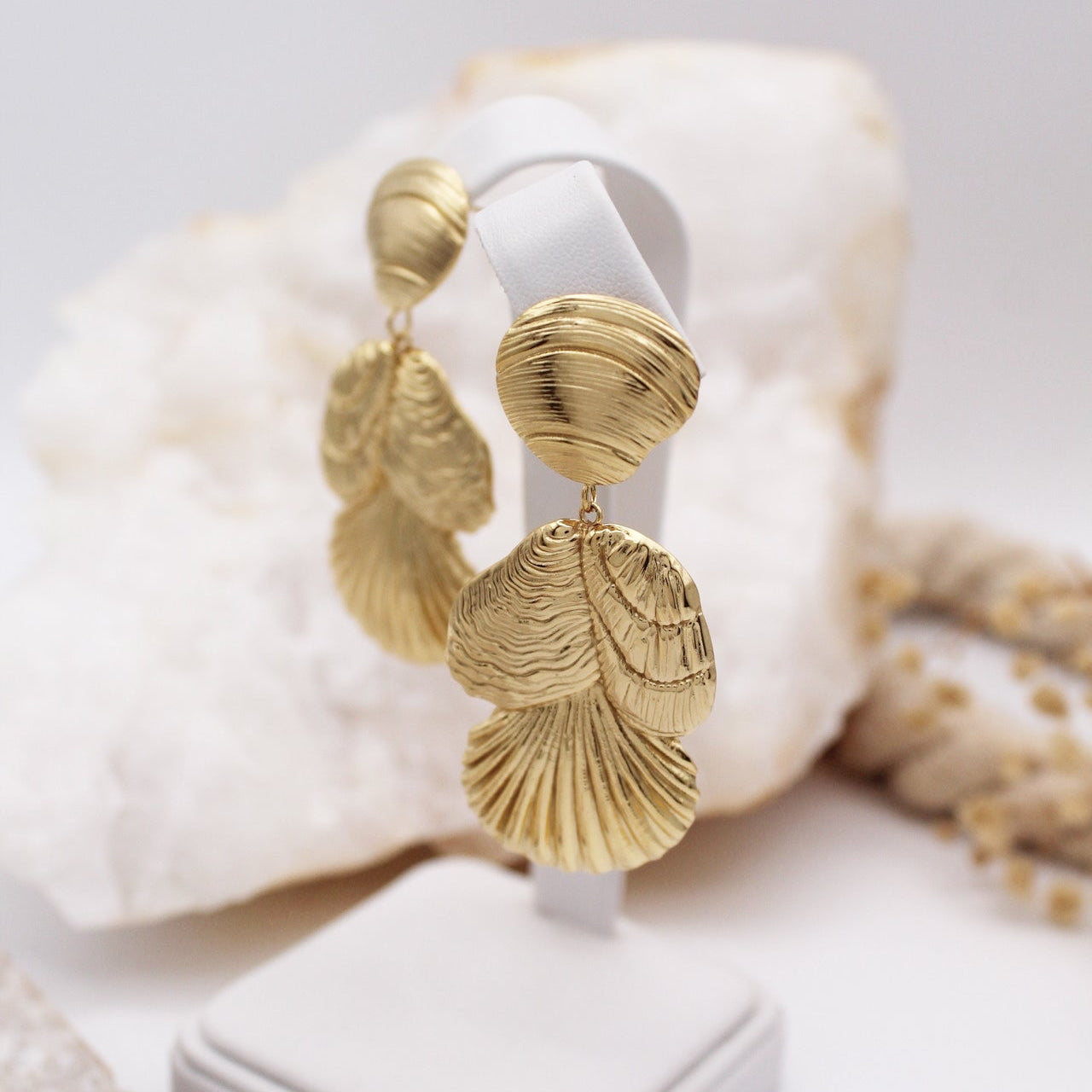 Seashell Stud Earrings