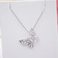 Madeline Silver Butterfly Necklace