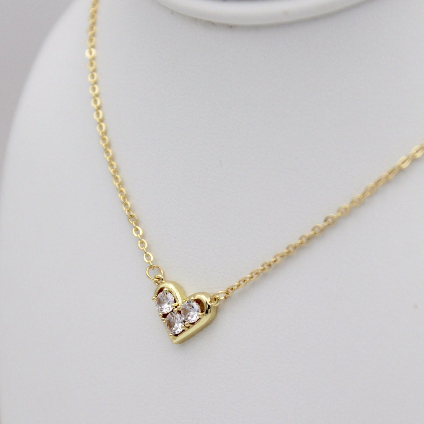 Amalia Heart Gold Necklace
