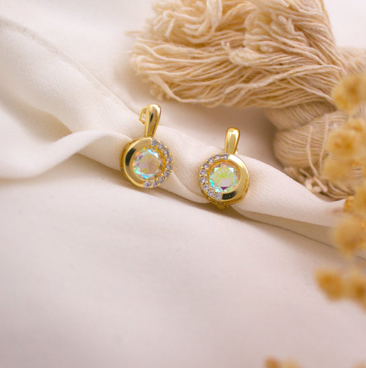 Tornasol Huggie Earrings