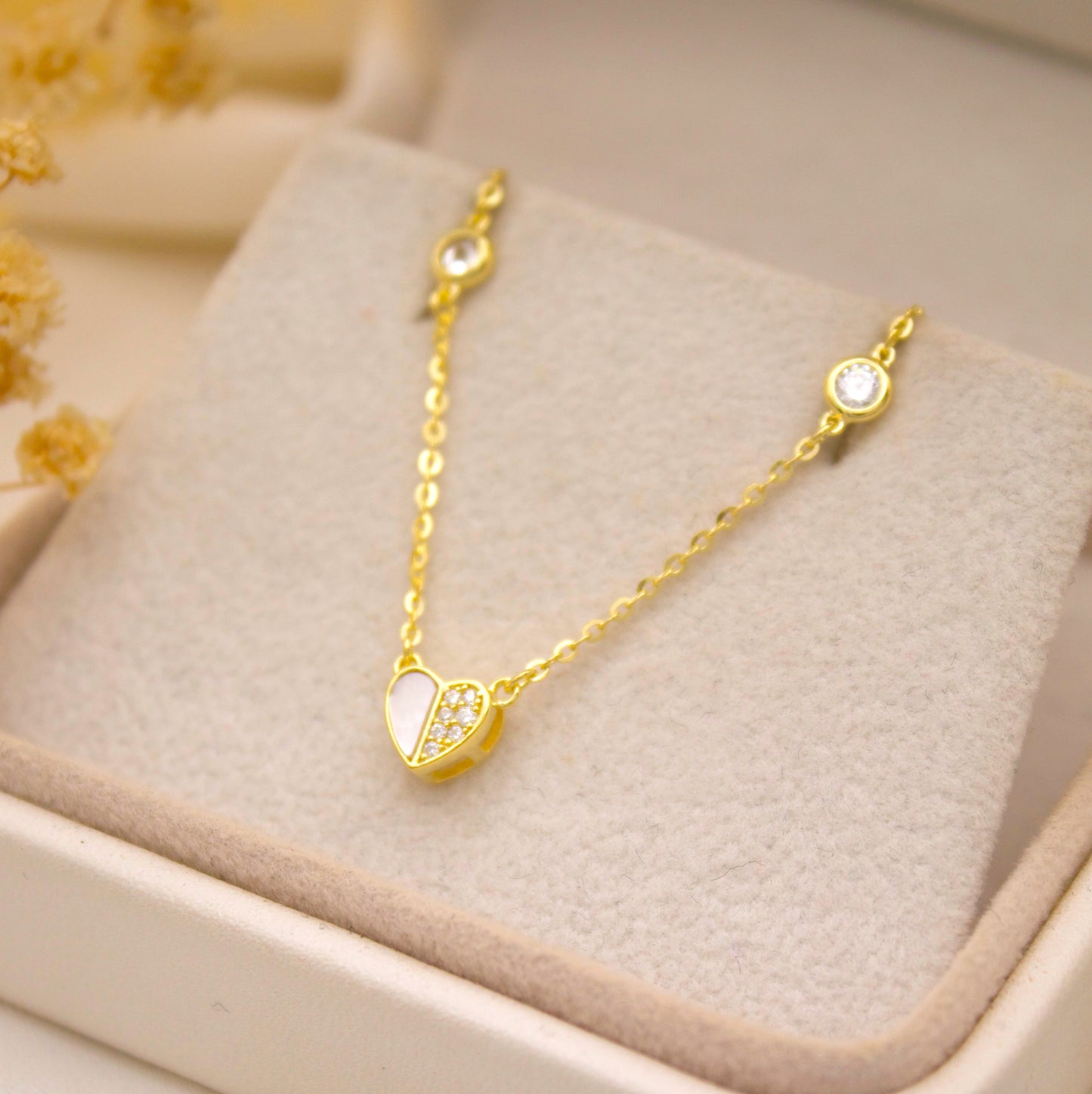 Liora Heart Necklace