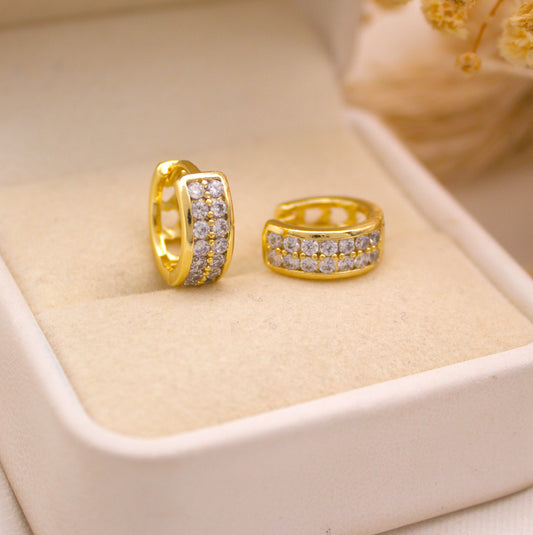 Alina Huggie Earrings