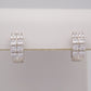 Aldana Silver Huggie Earrings