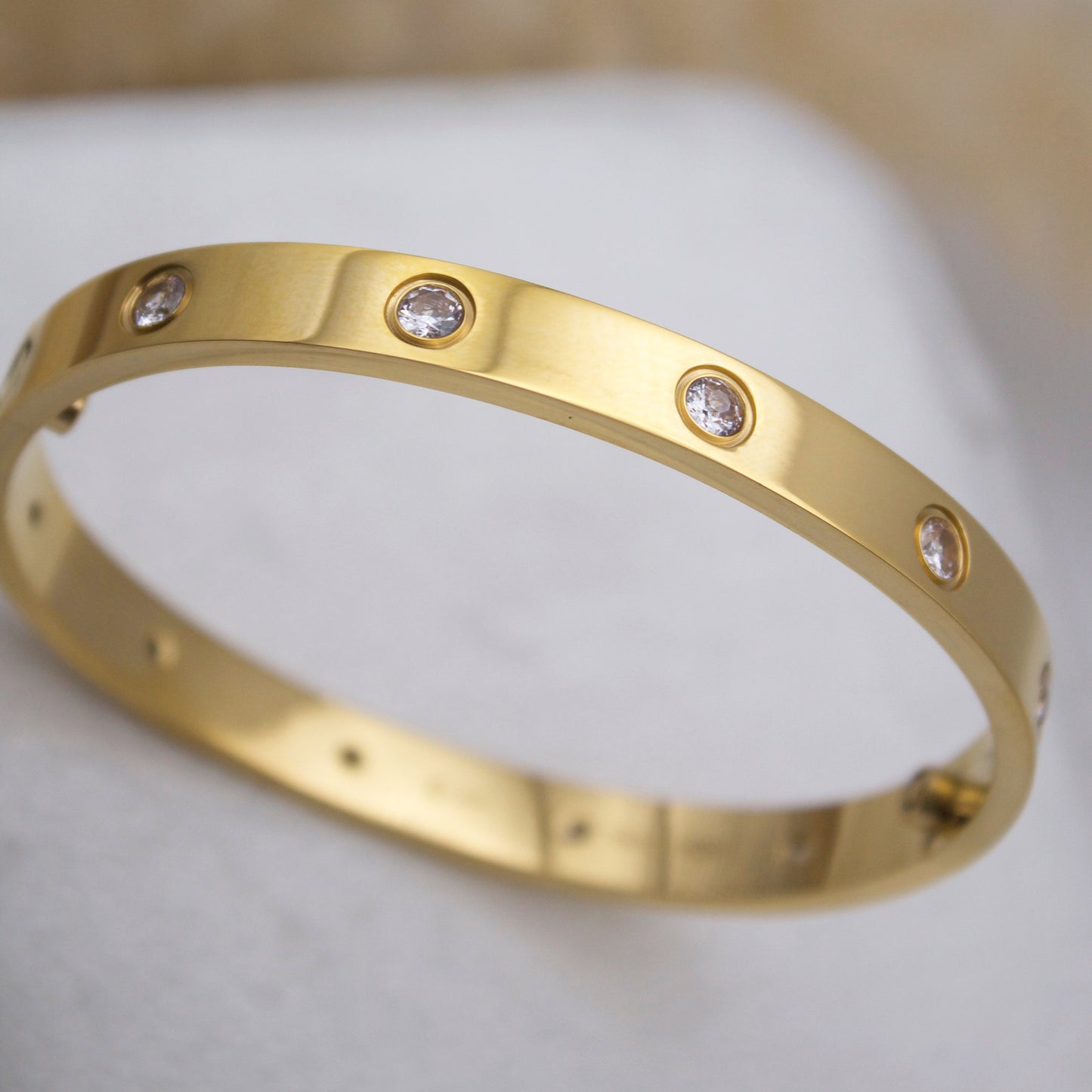 Love Bracelet Ten Diamond - Gold