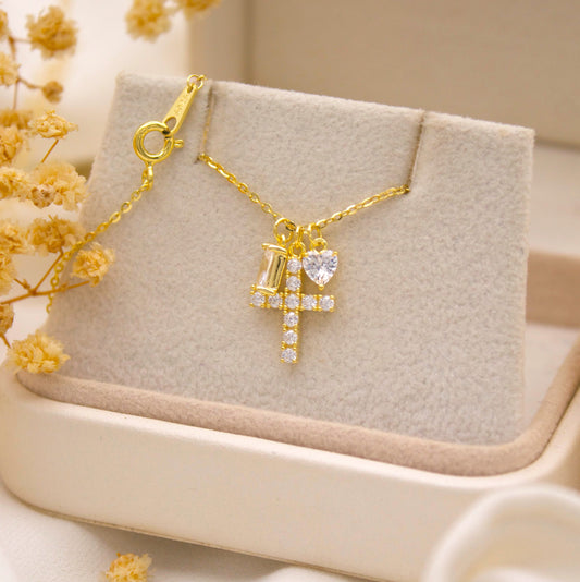Lilia Cross Necklace