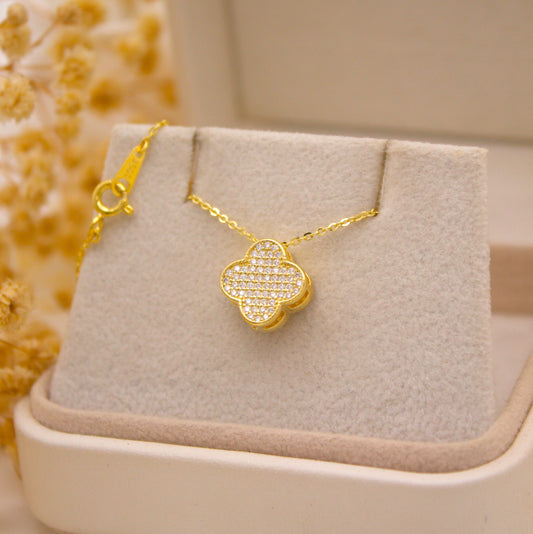 Dalis Clover Necklace (Doble uso)