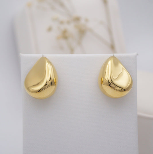 Albany Gold Stud Earrings