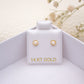 Mini pearl Screwback Piercings 14KT