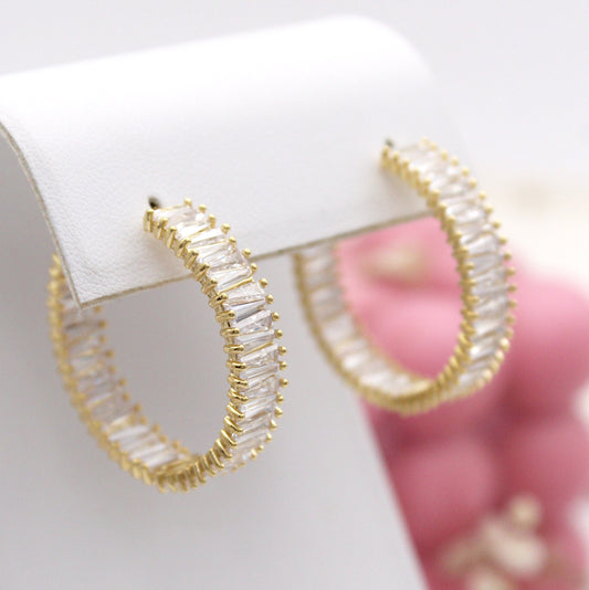 Dianna Hoop Earrings