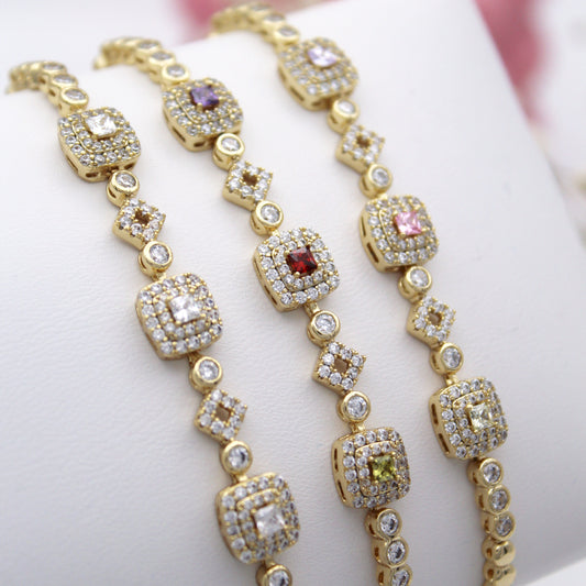 Julene Bracelet - Clear