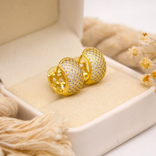 Giulia Huggie Earrings