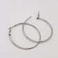 Chenoa Silver Hoop Earrings