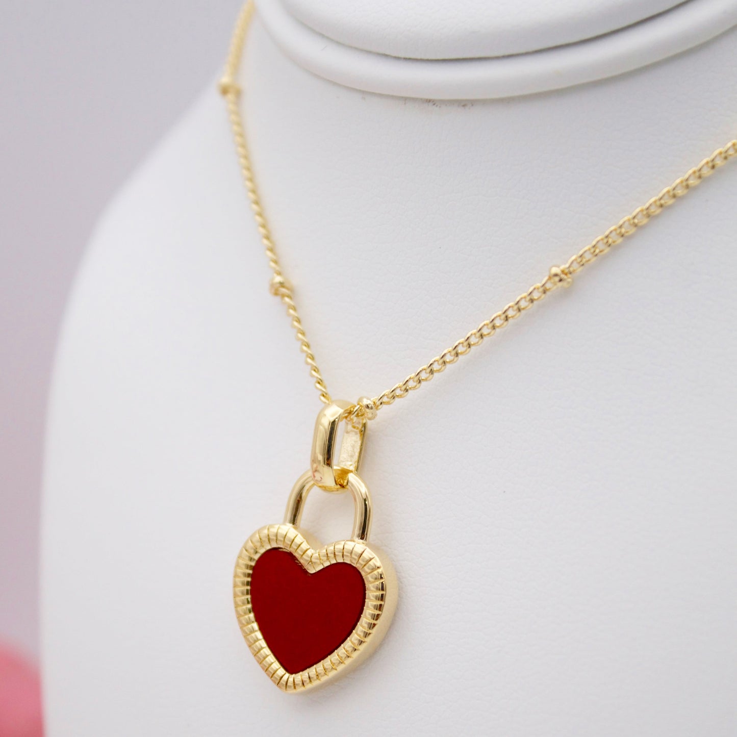 Nadeleine R&B Heart Necklace