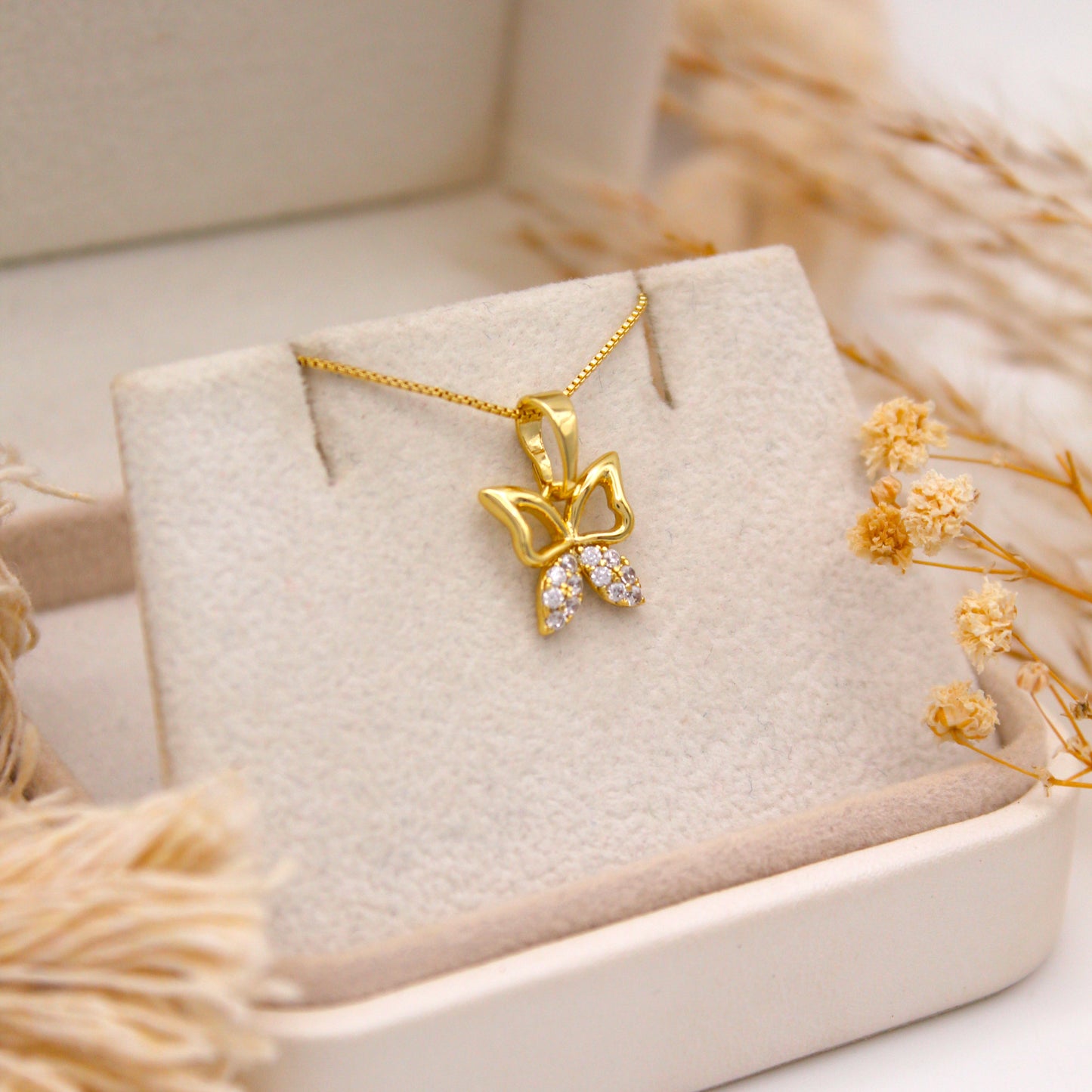 Annie Butterfly Necklace