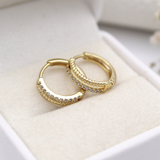 Olaya Huggie Earrings