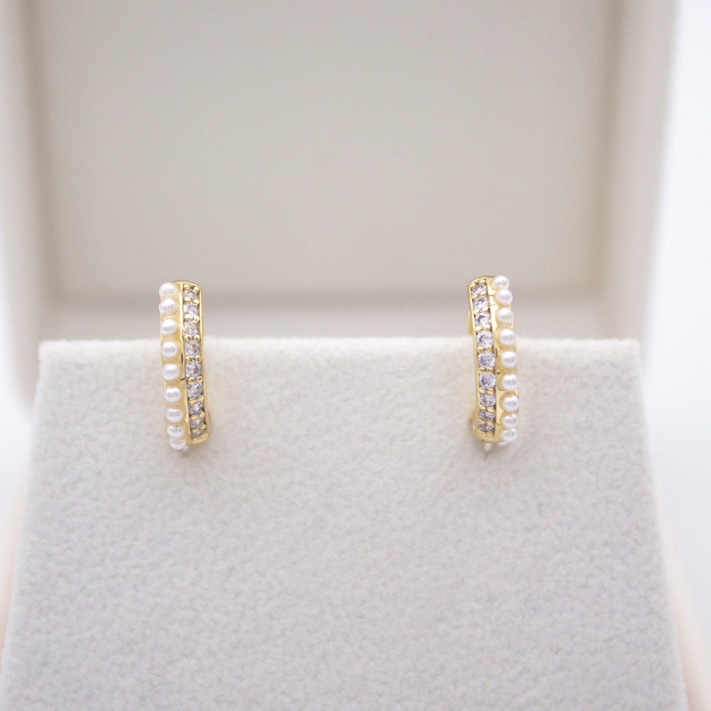 Evara Huggie Earrings