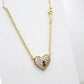 Cherylin Gold Heart Necklace
