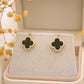 Trevia Clover Stud Earrings
