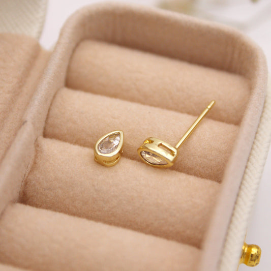 Mini drop Stud Earrings