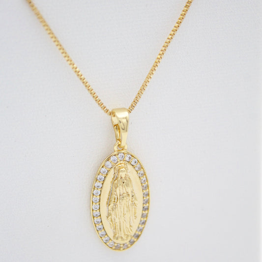 Virgen Maria Necklace