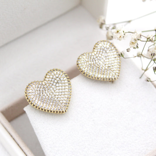 Geovanna Heart Earrings
