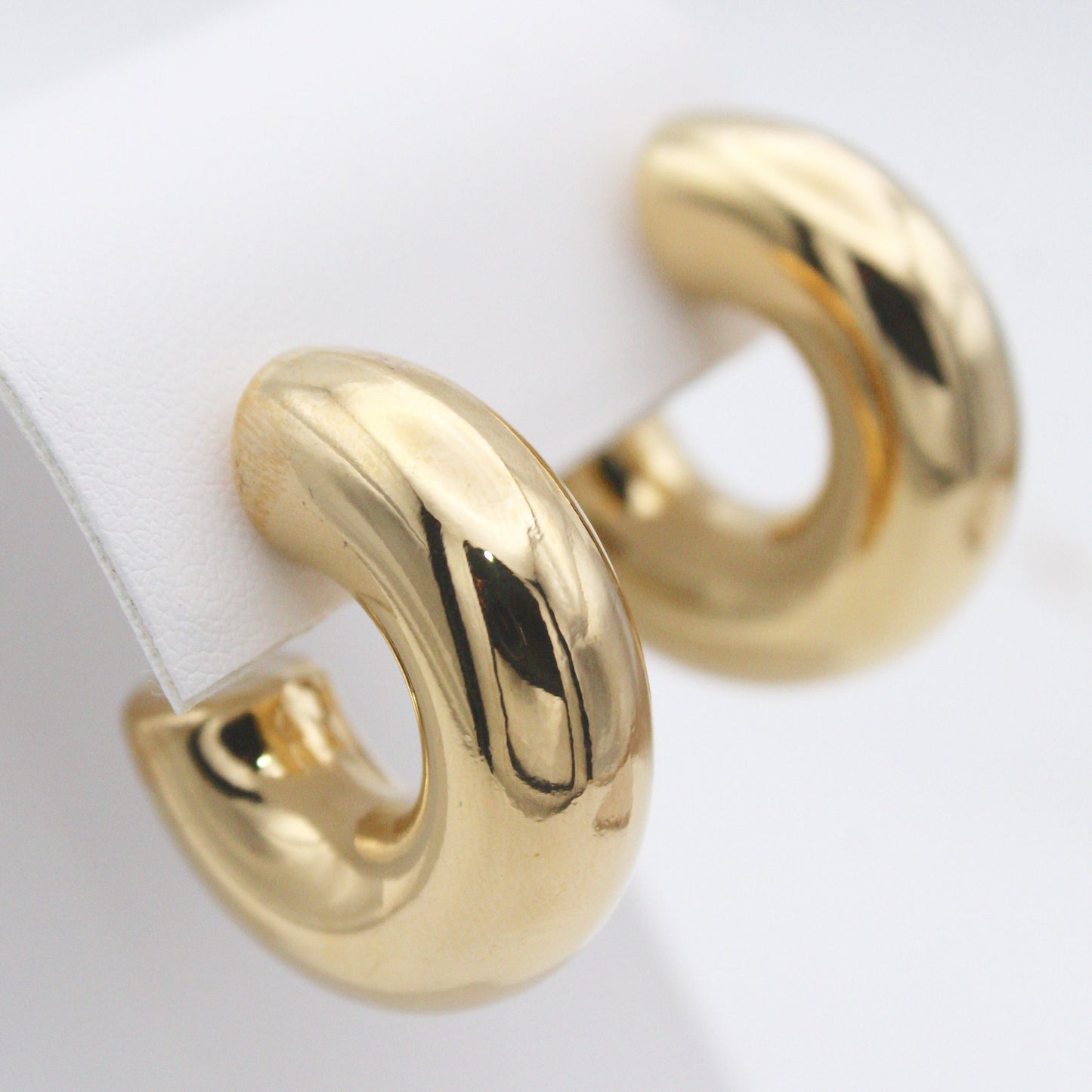 Harriet Gold Chunky Hoop Earrings