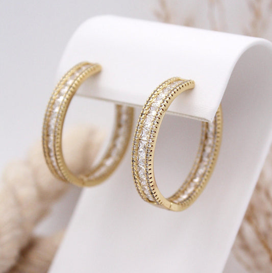Demitra Hoop Earrings