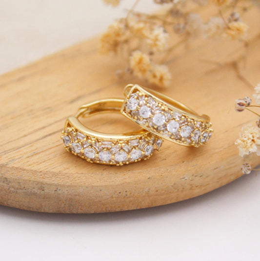 Nigella Huggie Earrings