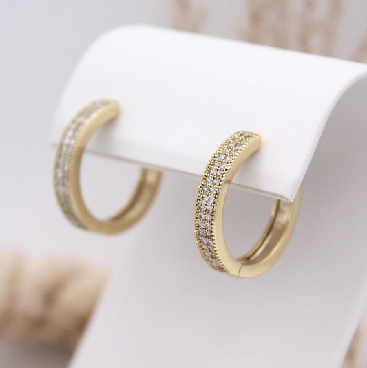 Nerys Hoop Earrings