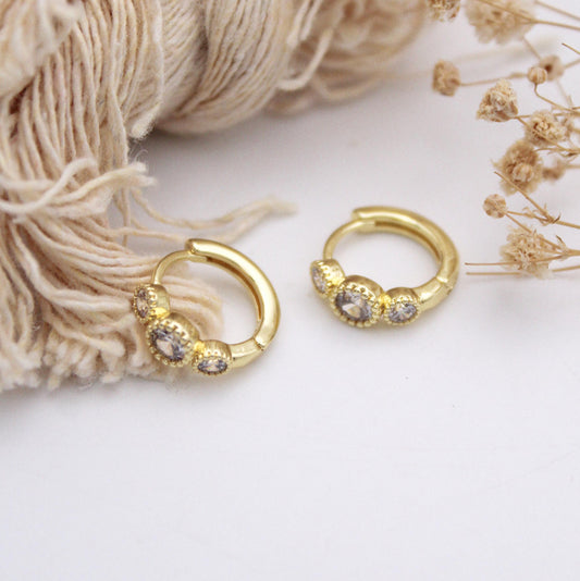Kaia Huggie Earrings
